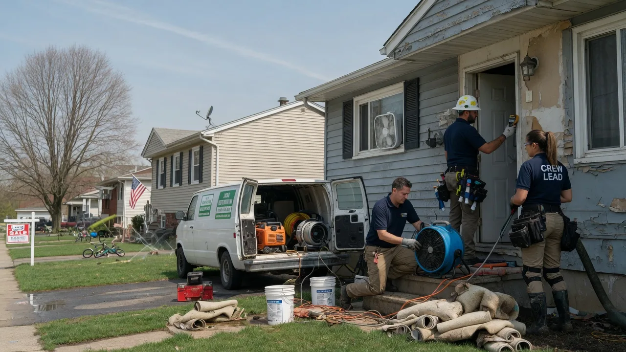 Flood Cleanup in Kansas City, MO near me