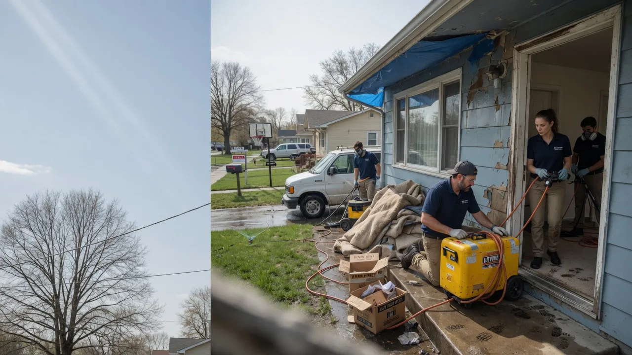 Basement Flood Cleanup in Kansas City, MO near me